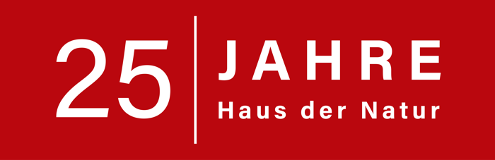 Logo Jubiläum Haus der Natur Logo Jubiläum Haus der Natur